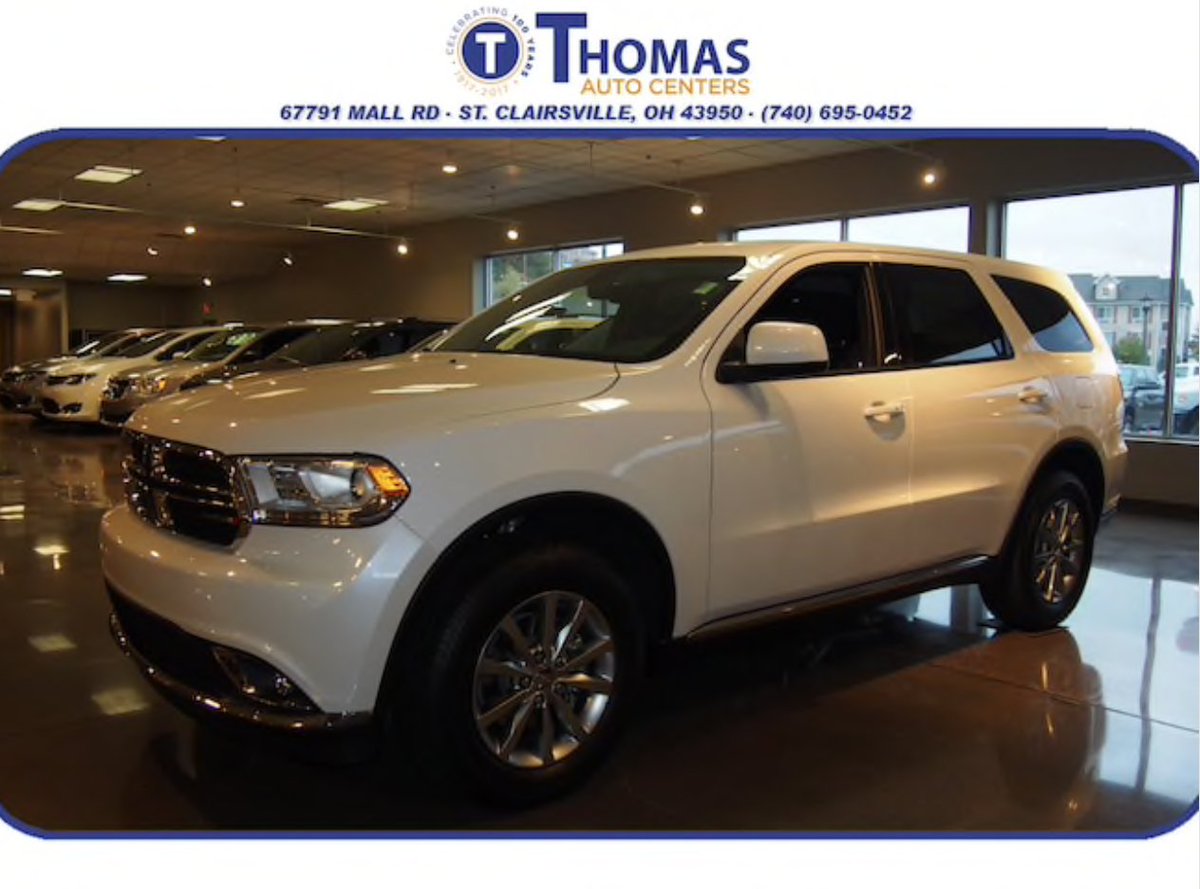 thomasautoctrs's tweet photo. Winter is coming! This 2018 @Dodge Durango SUV has all the safety features you need for getting around in the snow. Check it out at @thomasautoctrs today! #dodge #durango #newcar #winter https://t.co/exNsICT67r