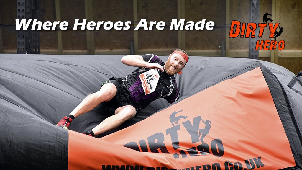 The leap of faith. Ever wanted to hurl yourself off a 5 metre platform into our amazing stunt air bag. Now's your chance dirtyhero.co.uk #dirtyhero #yorkshire #mondaymotivation