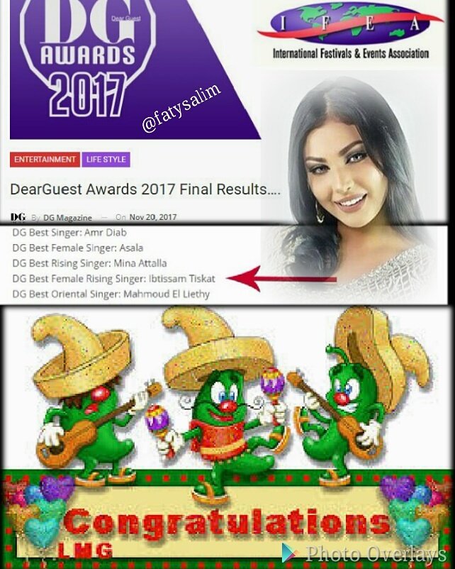 fatybetti's tweet photo. #dgbuzz
#Dgfest
@DG_fest
#Ibtissamtiskat #المغرب @IbtissamTiskat ❤️💪 #DG
مبروووك الديرجست ابتسام تسكت للمرة الثانية https://t.co/UVQmomtR1u