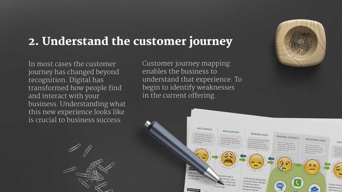 boagworld's tweet image. In most cases the customer journey has changed beyond recognition. Digital has transformed how people find and interact with your business. Understanding what this new experience looks like is crucial to business success. boag.me/2oDLi3c