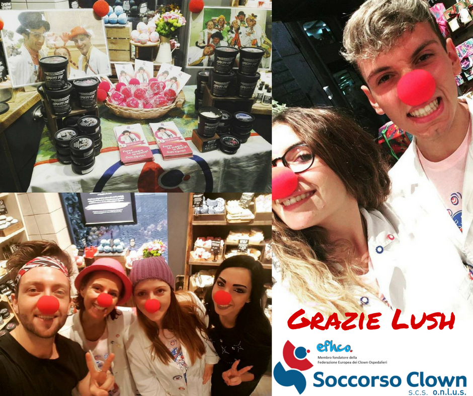 Vogliamo ringraziare #lush per averci dedicato il #charitypotparty di questo weekend, sostenendo il nostro servizio al #PoliclinicoUmbertoI #roma 
Grazie a tutte le persone che hanno acquistato la crema solidale #charitypot e si sono fermate a parlare al nostro banchino!