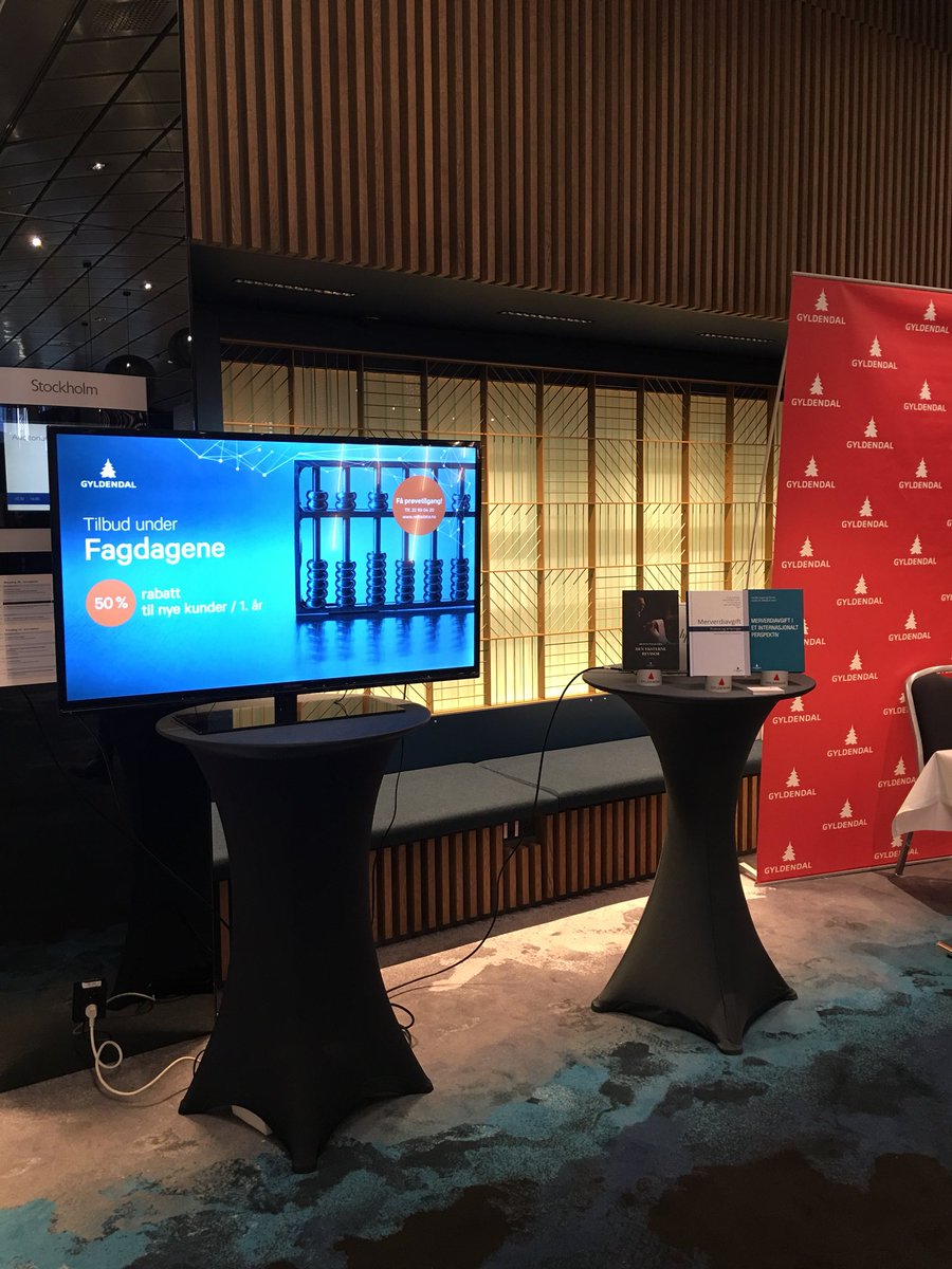 Rettsdata's tweet image. I dag er vi på @Revisorforening fagdager. Kom innom vår stand, håper vi sees!