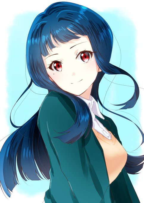 よりこさんがTwitterに投稿した天堂寺ムスビ(ゾンビランドサガ)のイラスト。