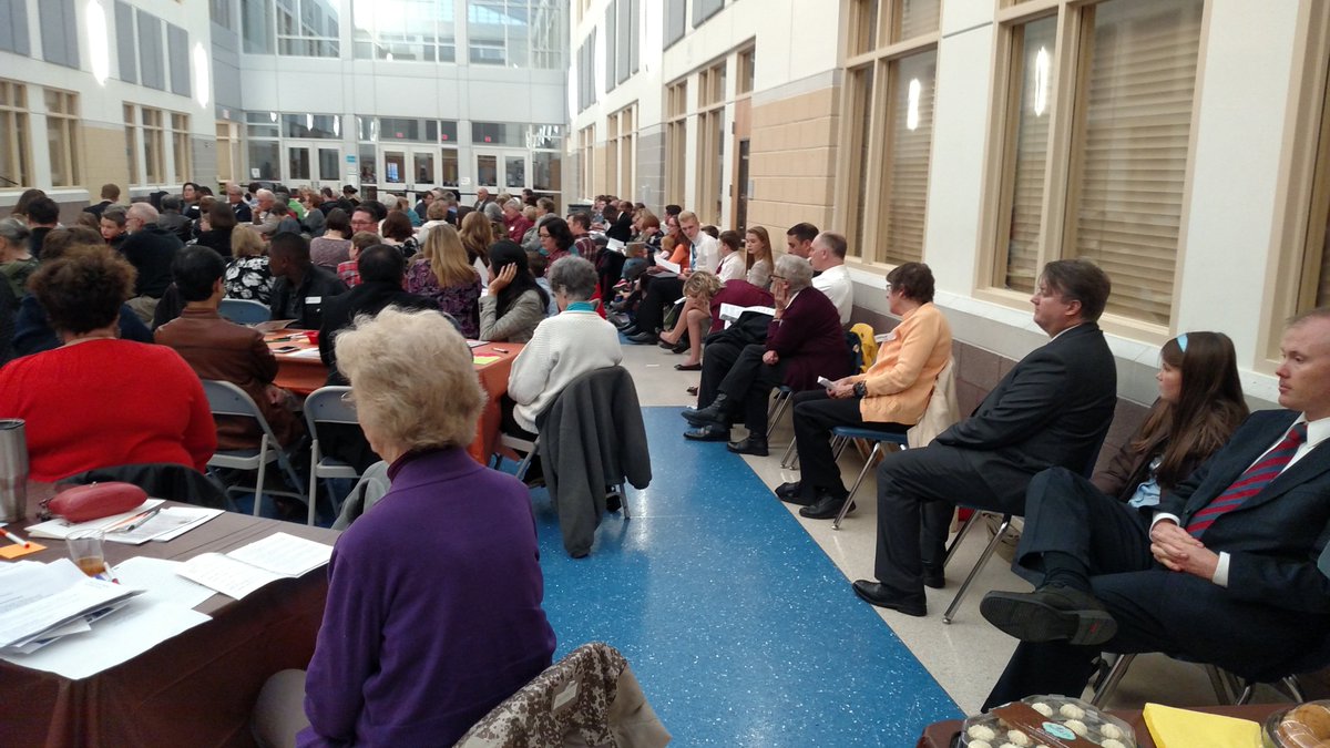 Great community involvement at "Calvert Gives Thanks Celebration".