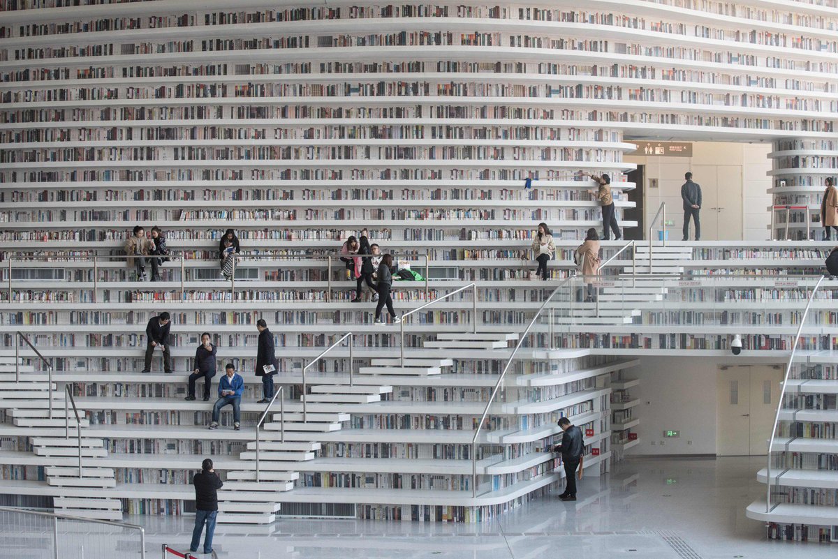 No words!! 😍😍 bit.ly/2jFDksz #biblioteca #China #libros