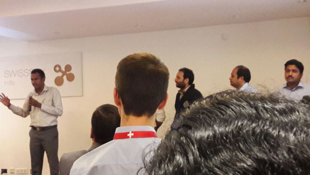 crossguevara's tweet photo. Today Alumni Talk @swissnexindia 4 AIT camp... Happy to see new AIT batch with innovative ideas @SineIIT @IndiaDST @jknanosolutions https://t.co/5jNsdBOo2u