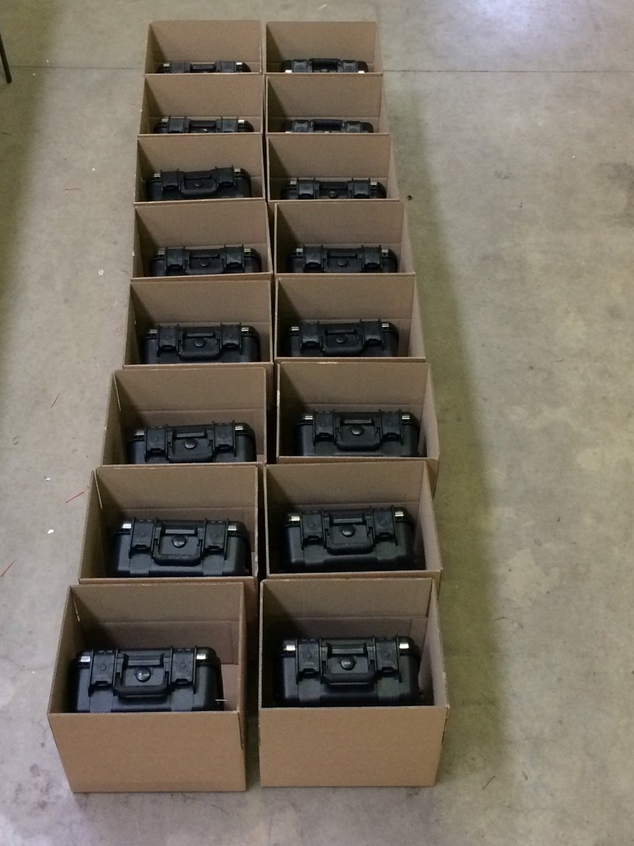 SoundTalksNV's tweet photo. Another 16 SOMO devices ready to get shipped. We built them in a record time of 5 days! #TeamBuilding #SoundAnalysis #Pigs #SoundTalks https://t.co/EM5AY0OCCm