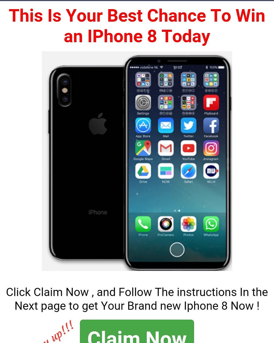 OffersClassy's tweet image. ➡️Get a Chance to Win IPhone 8
HURRY UP!!!!!! ⬇️⬇️⬇️⬇️
➡️Link➡️dailyclassyoffers.com
➡️Offer will only for limited time.
✌️✌️
#iPhone8 #iphonelove #freeiphone #iOS11 #iOS #Apple #California #iPhone #iPhone越しの私の世界 #iPhone7