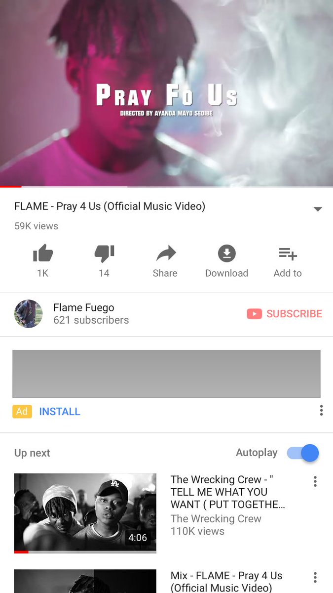 FlvmeSA's tweet photo. "Pray 4 Us" official music video available for you to watch on YouTube ❗️💨🌸

https://t.co/6ChiTRvaRv

Let's take it to a 100k views.

Thank you for your love and support 💛

Enjoy..... https://t.co/r6yH5QZ3QC