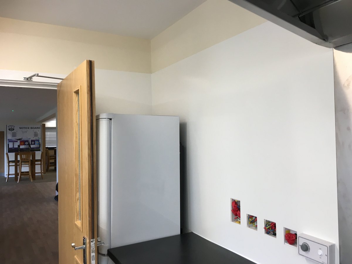 ResintekServ's tweet photo. local children's football club - completed works to kitchen using Altro Whiterock. Nice to see grass roots football clubs investing in top quality solutions. @AltroFlooring https://t.co/Xh3VU00lfo