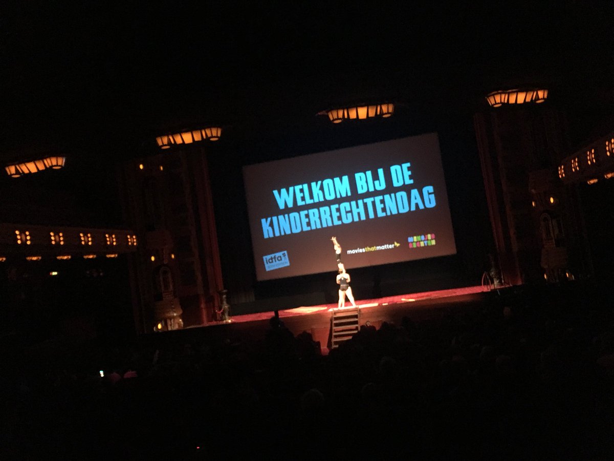 We zijn erbij natuurlijk! 28 jaar Kinderrechtenverdrag met <a href="/KidZReporterZ/">KidZreporterZ</a> @Het_Pakhuis bij @idfa in Tushinski
