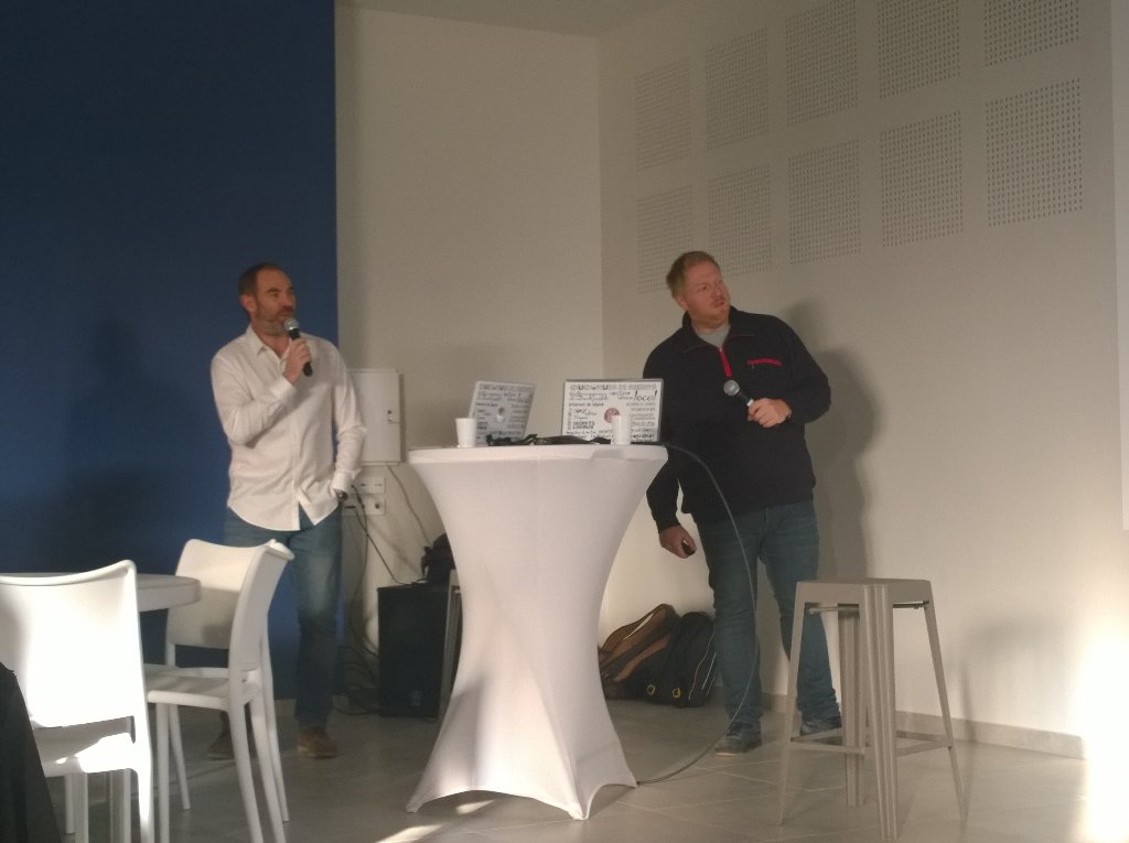 gd6d's tweet photo. Matinée de travail e-tourisme avec les agitateurs Pierre &amp; Ludovic #ccigers https://t.co/APxGmESoE2