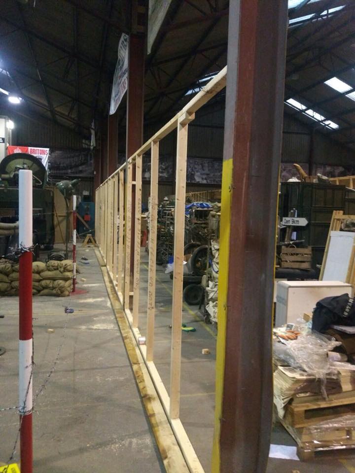Treeco_Belfast's tweet photo. We have been busy  working at War Years Remembered in Ballyclare erecting new display areas 👍🏻 😀

#ballyclare #waryearsremembered #museam #handyman #northernireland #woodwork #displayarea https://t.co/ItIbMKeNqn