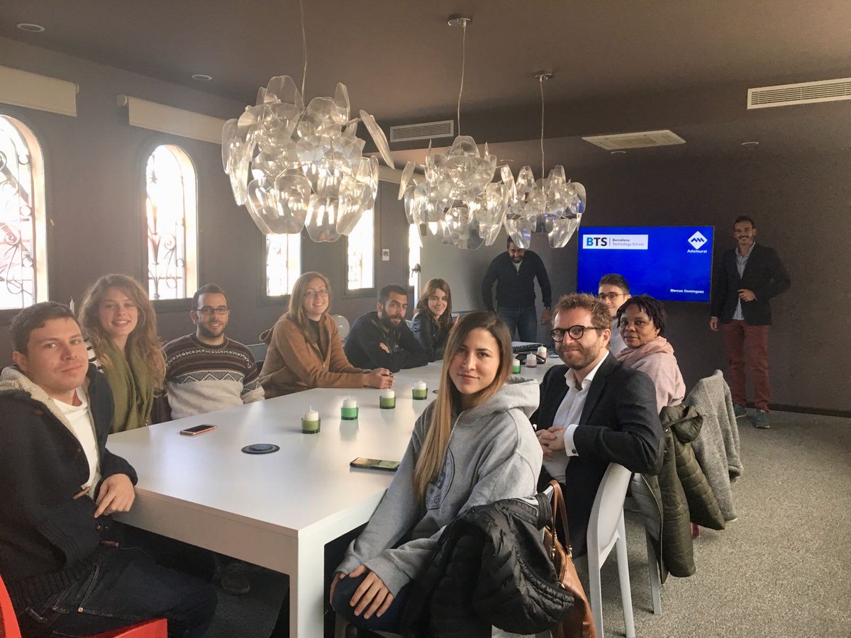Adsmurai's tweet image. @Adsmurai participamos realizando una conferencia sobre Social Media a los alumnos de @BTS_campus. ¡Gracias a todos los asistentes y muchos éxitos! #BarcelonaTechnologySchool