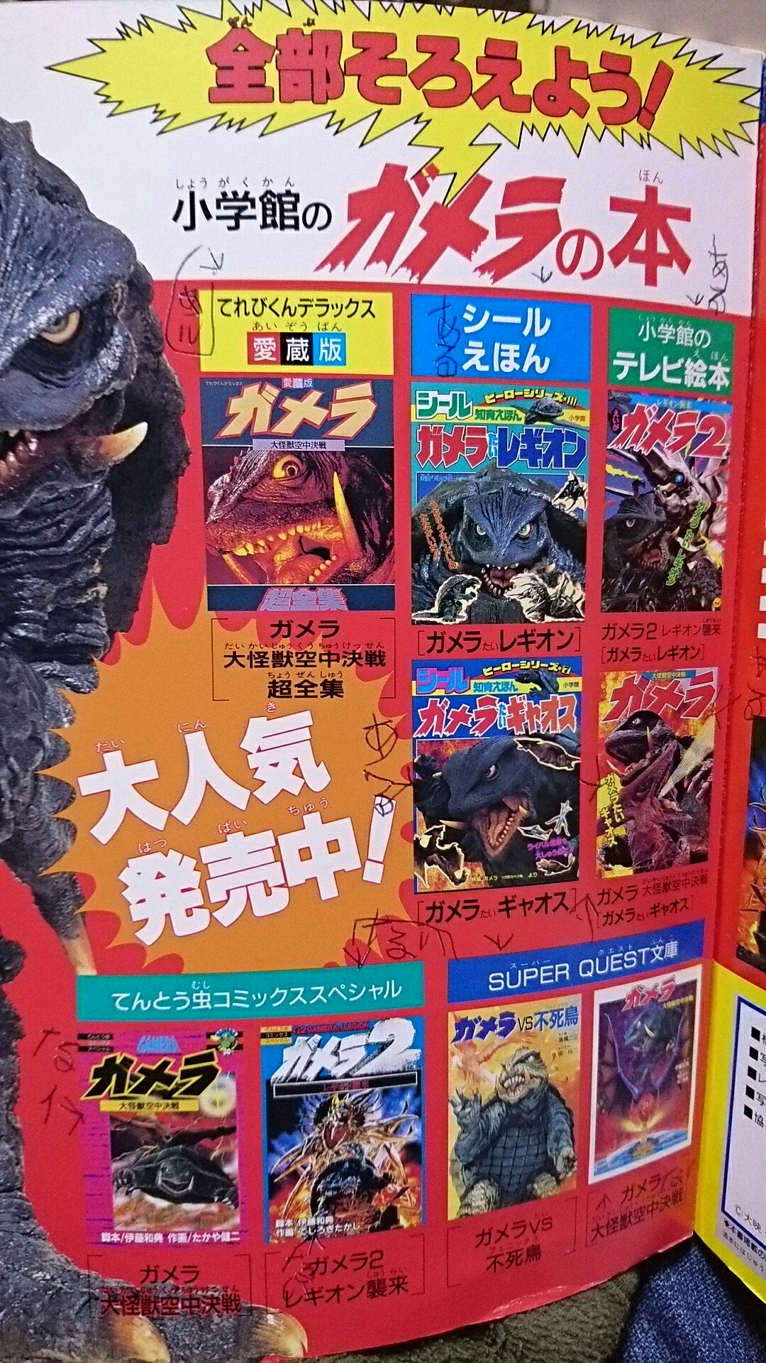 いいスタイル 【hope様専用】ゴジラ・モスラ・ガメラ超全集全種類