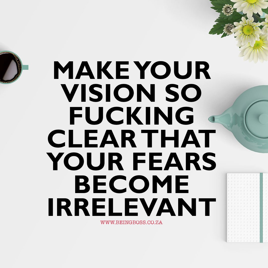 "Make your vision so fucking clear that your fears become irrelevant"
#Hustle #mondaymotivation #hardworkpaysoff #Success #dedication #business #EntrepreneurLife #EntrepreneurQuotes #EntrepreneursofInstagram #Hustle