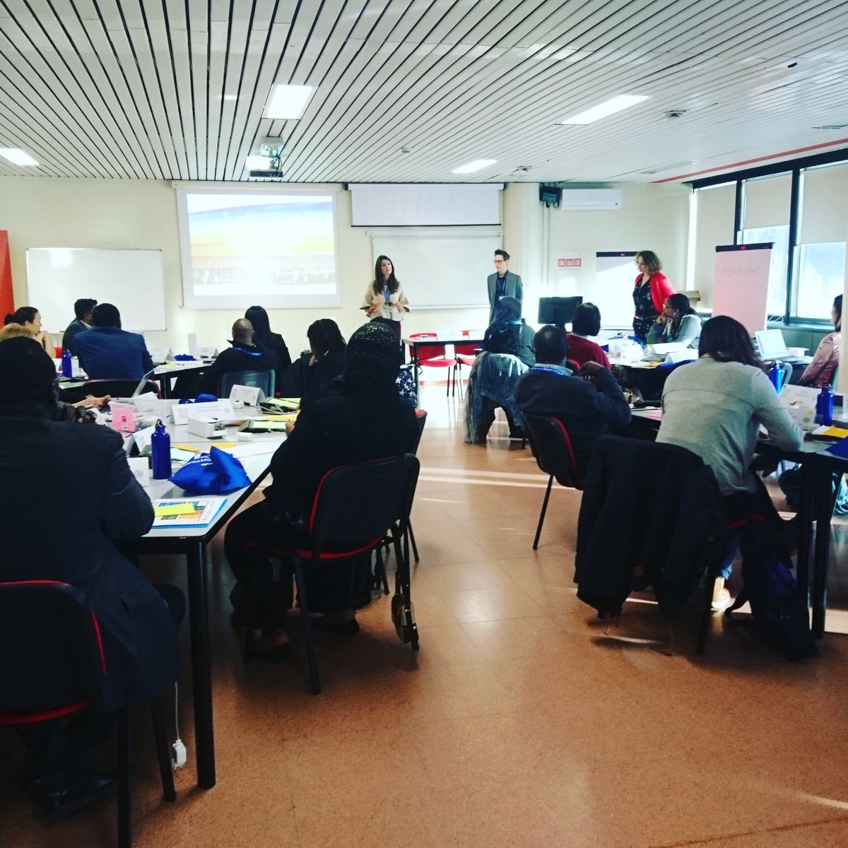 itcilomigration's tweet photo. Now opening the joint #iom #ilo #training on #governing #migration at #local #level here at the #itcilo #torino!
#governingmigration #localgovernance #localmigration #policy #course #iomlhd #migration4development #jmdi #M4DNet https://t.co/9nm3Mvpi0l