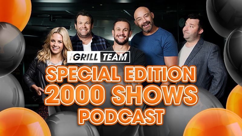 Get The Grill Team's Special Edition 2000 Shows Podcast Here! - bit.ly/2jH8m3a