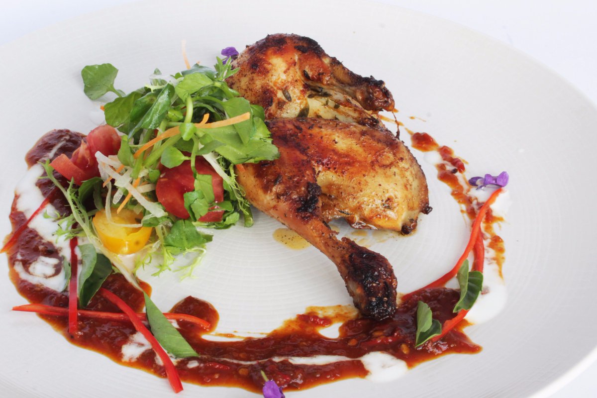 Happy Monday!
Let’s try our roasted baby chicken with watercress tomato salad and home made tomato chili honey sauce at #Paradisus Restaurant. #roastedbabychicken #edenhotelkutabali #back2eden #bali