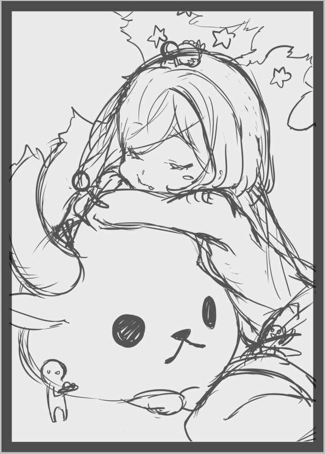 ベイブのおでこの広さが気になり過ぎて没になったバニヤンちゃん
ちゃんと詰め込んで個人誌の方に載せましょ! 