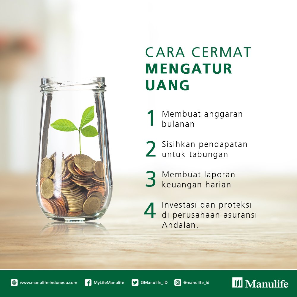 manulife_id's tweet photo. Merencanakan keuangan dengan baik adalah salah satu cara agar kamu bisa #JadiAndalan di masa depan. Simak postingan ini untuk mengetahui cara cermat mengatur keuangan. https://t.co/xNqNv0ijTq