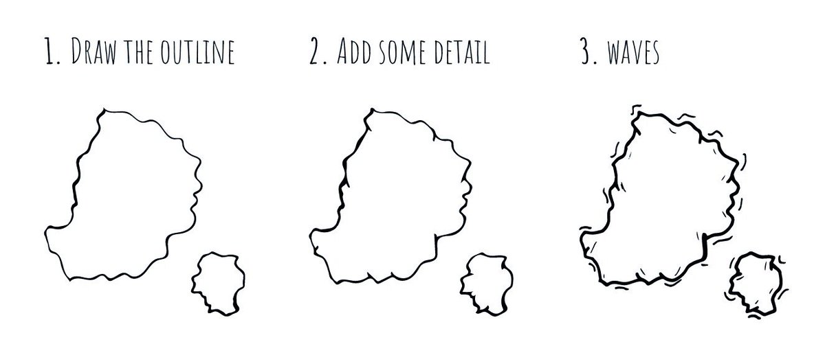FantasyMapwork's tweet photo. Check out my coastlines tutorial! π https://t.co/Km5s8OLS2e
+ comment or rt with ur coastlines tutorial to spread the love or any favourite styles of coastlines you have drawn ππππ
#worldbuilding #mapwork #fantasymaps #worldbuildingblog #worldbuildingtutorial #coastlines https://t.co/yfGf7ayHwf