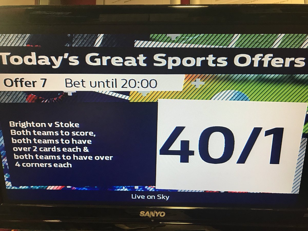 #Brighton #Stoke #TodaysGreatSportsOffers