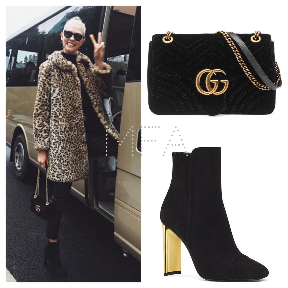 MishadyMedia's tweet photo. @karliekloss was seen out in Shanghai China spotting @gucci Gg Marmont Bag and @giuseppezanottidesign Jessica Boots. https://t.co/QjP36bbTcs