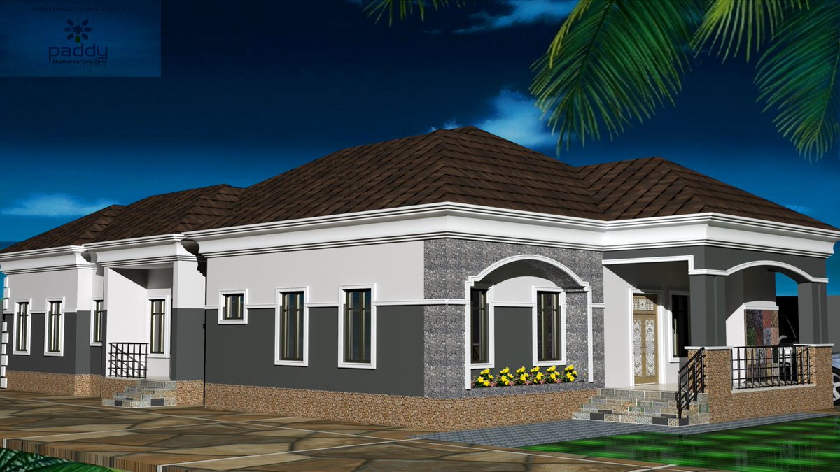 paddyconsultant's tweet photo. Designed for a client 4bedroomed bungalow all rooms ensuite with Ocean View balcony. #gidi #paddyengineering #3dmodel #bungalow #AutoCAD #madeinNigeria #project #architecture #youngnlegit #interior #CivilEngineering #rendering #3dsMax https://t.co/0F4Cmvd7uc