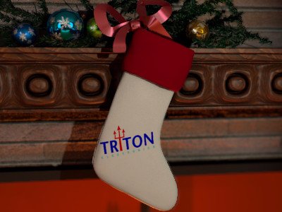We are feeling festive this morning at the Triton office!