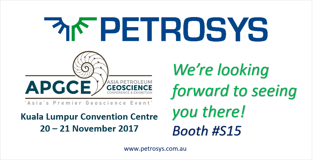 PetrosysInfo's tweet photo. Come and meet the Petrosys Asia team on booth S15 at #APGCE in Kuala Lumpur! https://t.co/XVf6K6exZu