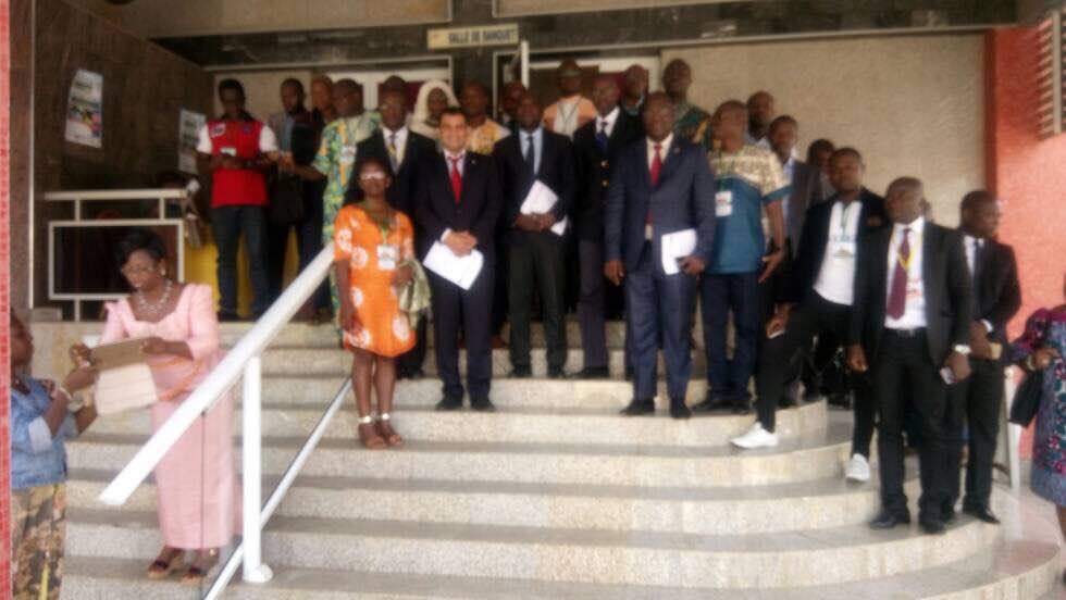 NSIATECH's tweet photo. Signature de convention ACPCI, Ripaqs et l'ESATIC, GOTIC et @NSIATECH sur le Master en Technologies de Soins de Santé. 
Date de Signature: Vendredi 17 Novembre 2017 à Bassam. https://t.co/Zxi2shCD55