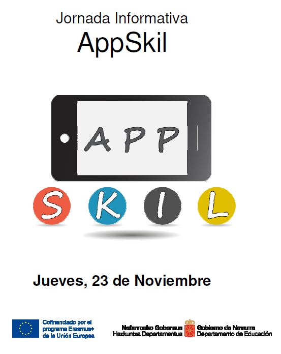 educacion_na's tweet photo. Jornada de presentación de los resultados del proyecto europeo AppSkil: Formación gratuita para desarrolladores de App móviles.
Jueves 23 de noviembre a las 17:30
CIP Cuatrovientos - Avda. San Jorge, 2 - 31012 Pamplona
https://t.co/F6g2rdkPJW https://t.co/2qzQQImvJN