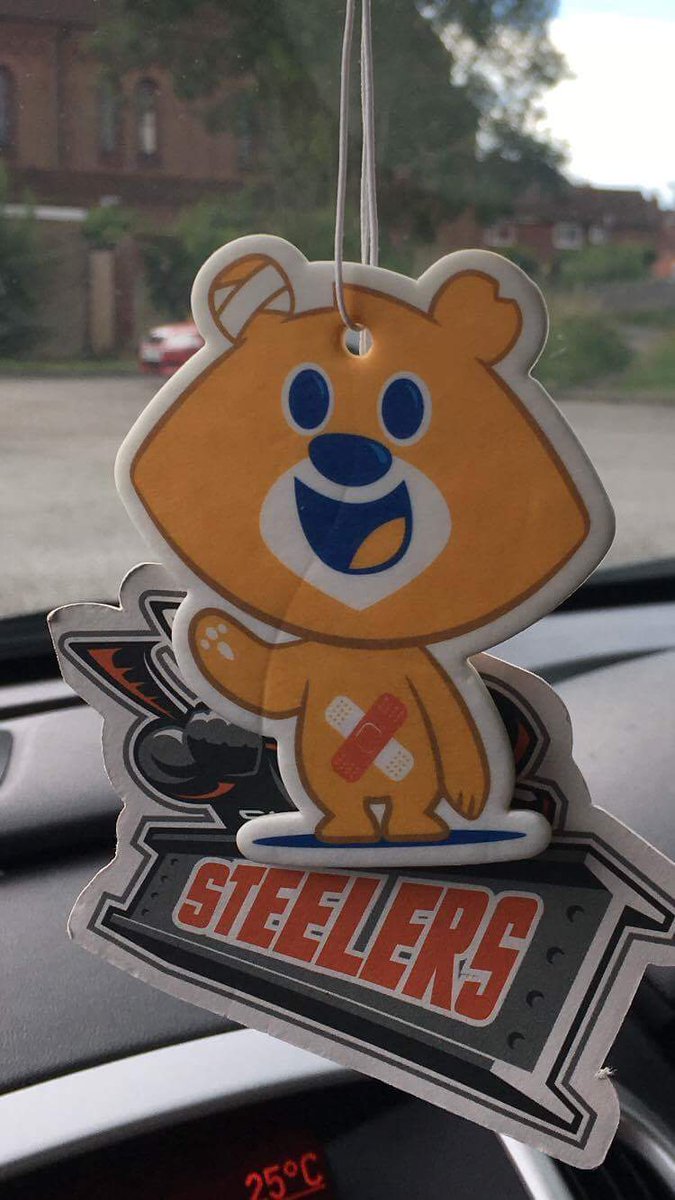 Always makes me smile that I have these in his car <a href="/SheffChildrens/">Sheffield Children's</a> <a href="/steelershockey/">TriggerHub Sheffield Steelers</a> 

#HockeyFamily #fundraising #sheffield #letsgosteelers #like4like