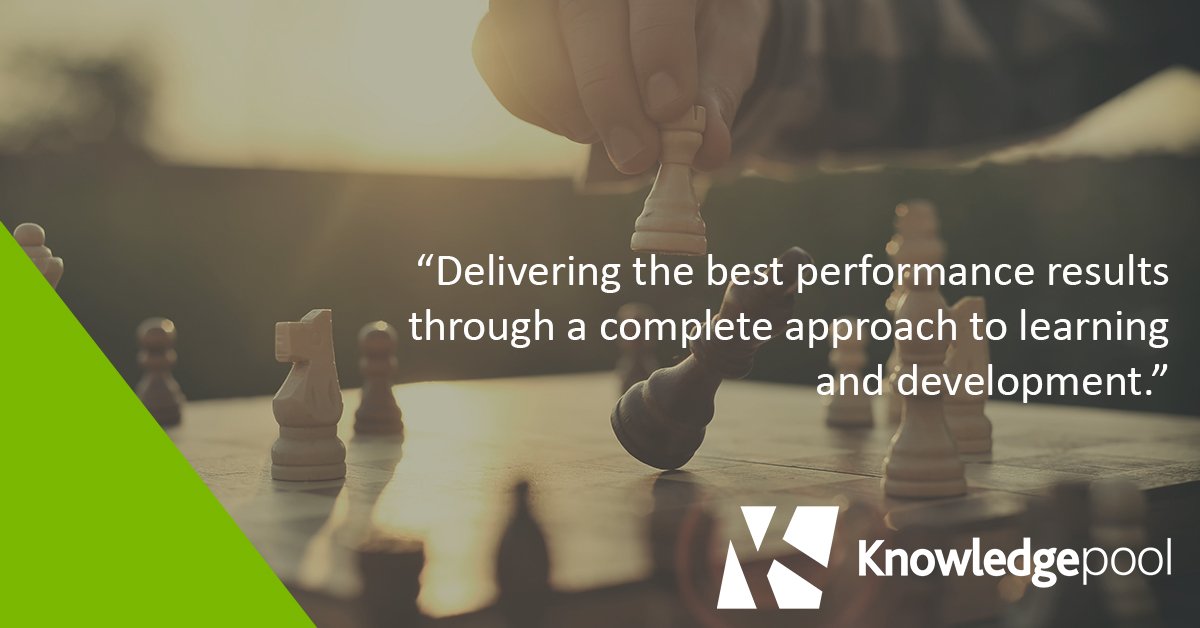 Our brand <a href="/Knowledgepool/">Knowledgepool</a> help organisations deliver the best performance results through a complete approach to learning and development. Talk to one of our experts today to see how we can improve the skills in your workforce bit.ly/2m0ddgs