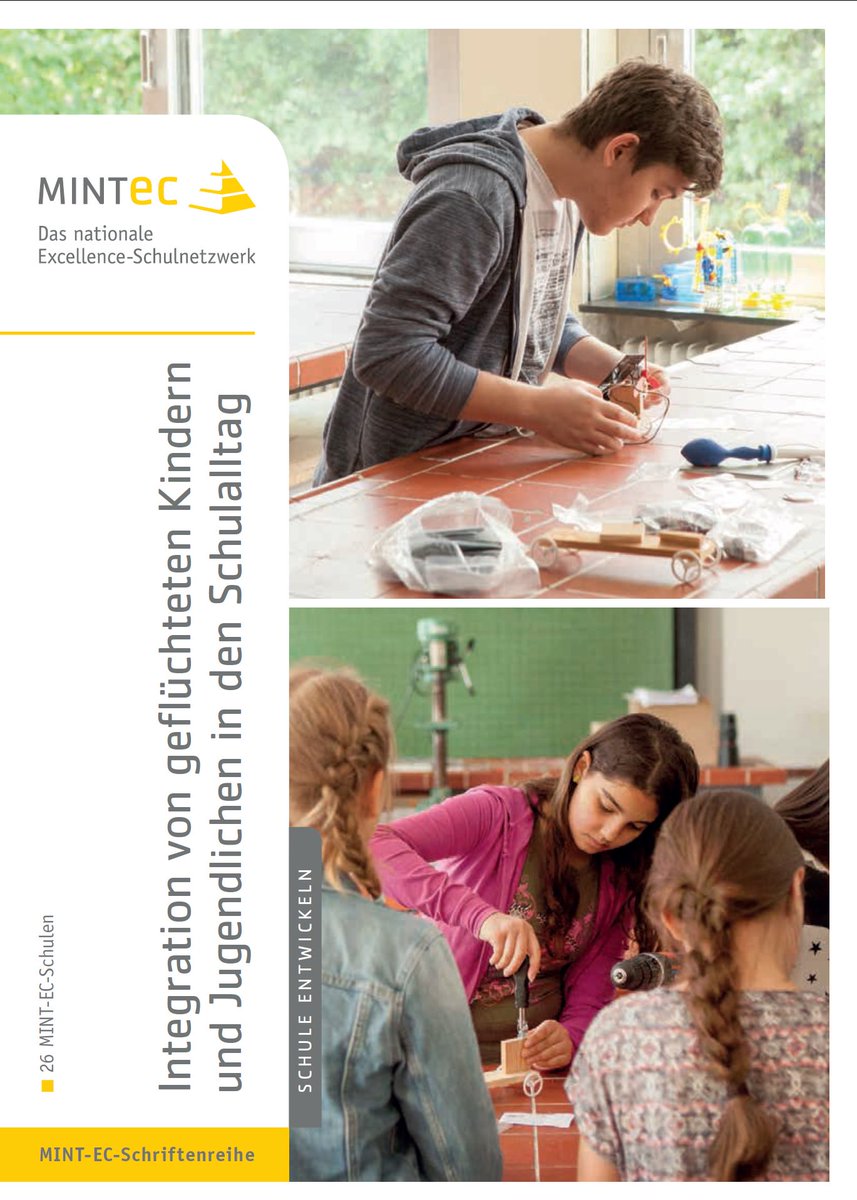 mint_ec's tweet photo. Jetzt online: 26 #mint_ec-Schulen zeigen wie Integration in den Schulalltag gelingt: https://t.co/zDF4zhKzzN @SiemensStiftung https://t.co/vZ3XMqWziy