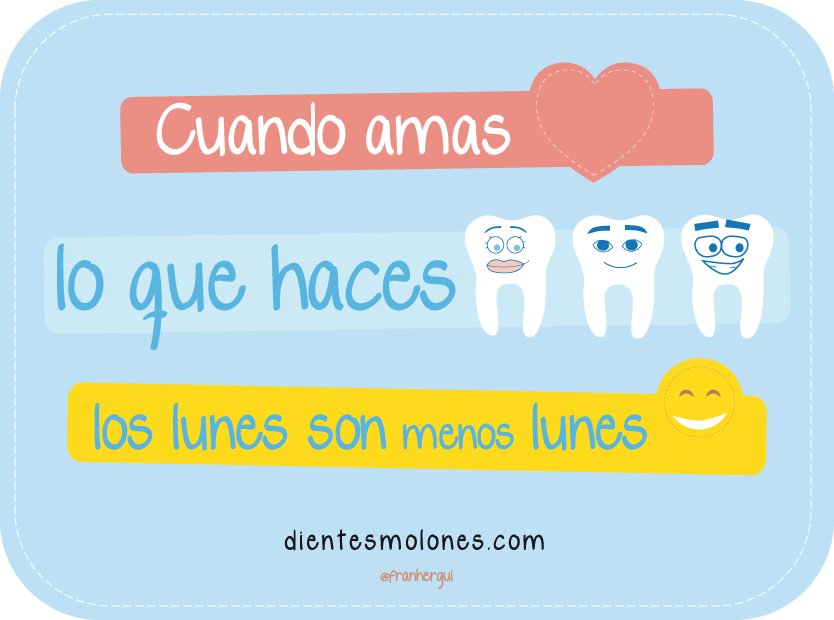 DENTALCONTRERA1's tweet photo. ¡Por eso a nosotros los #lunes se nos pasan volados! ¡Que tengáis un #FelizLunes y una buena semana!
📷 @DientesMolones https://t.co/VveJkJxM7q