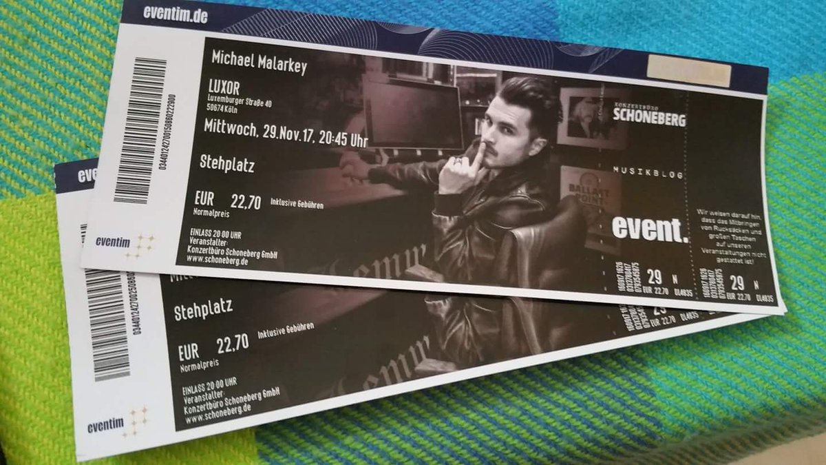 KatiLemonade's tweet photo. @QuestionAnders @mkmalarkey I already have tickets 😍 https://t.co/PJoTeEkYMv