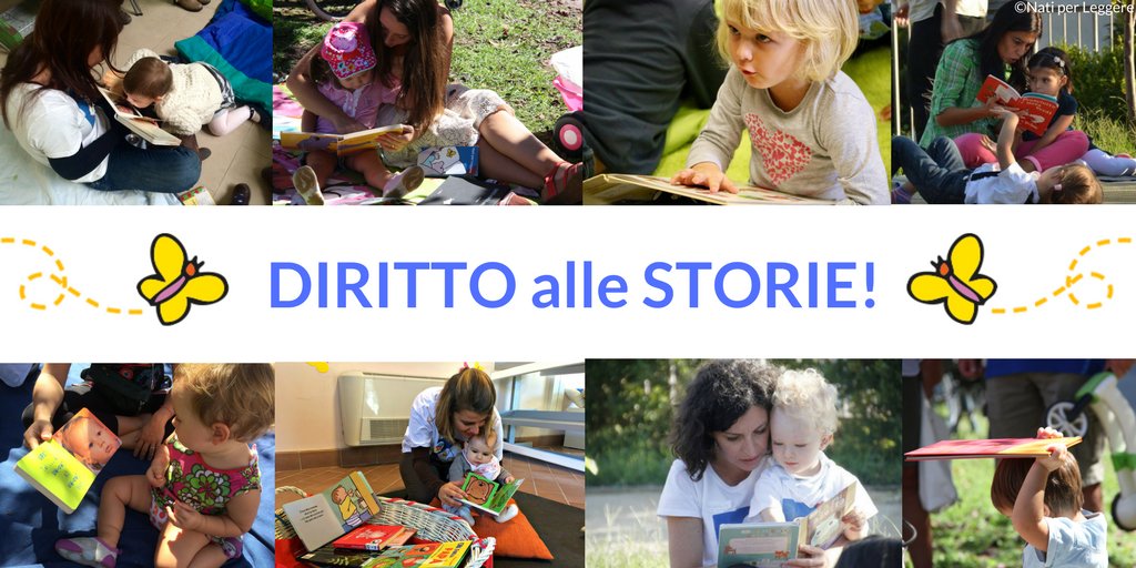 #20novembre oggi più che mai sosteniamo che le storie sono un diritto, di tutte le bambine e di tutti i bambini.