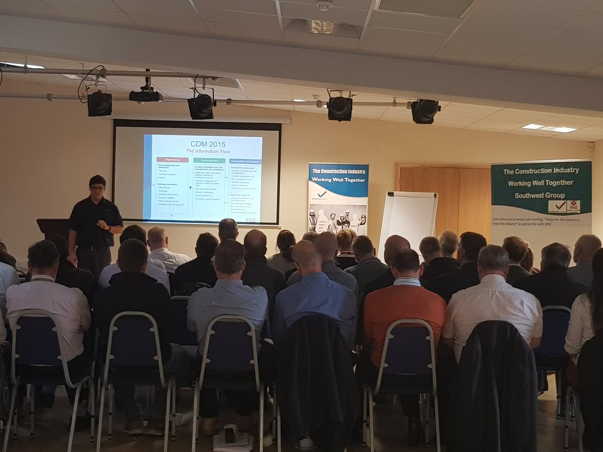 SSGTraining's tweet image. Our tutor Paul Browne kicking off the Design Awareness Day event with Working Well Together South West in St Erme this morning! #wwt #workingwelltogether #designerawareness #cdm