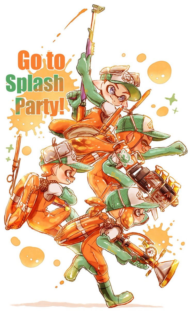 Twitter पर 秋葉原 Splash Party イベントイラストは はるたろーさんになります Ha Ru Ta Ro ありがとうございます