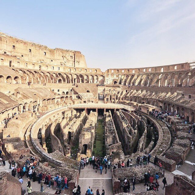 Another reason to pack your stuff and head to Italy... For the first time after 40 years, you can now access the the upper level of the Colosseum #italy#travel#architecture