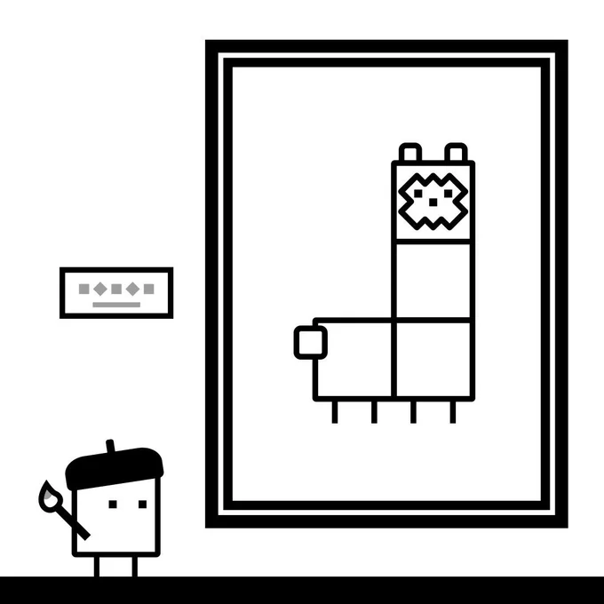 ■◆■◆■
ハコアルパカ
Haco - Alpaca
作 #キュービィ(2015- )
#Art: #Qbby(2015-)
#Yamanashi #japan #3ds #game #Alpaca #アルパカ#bw #painter #白黒 #モノクロ #画伯 #ハコアート! #アート #イラスト #ゲーム #zoo #動物 #kawaii 