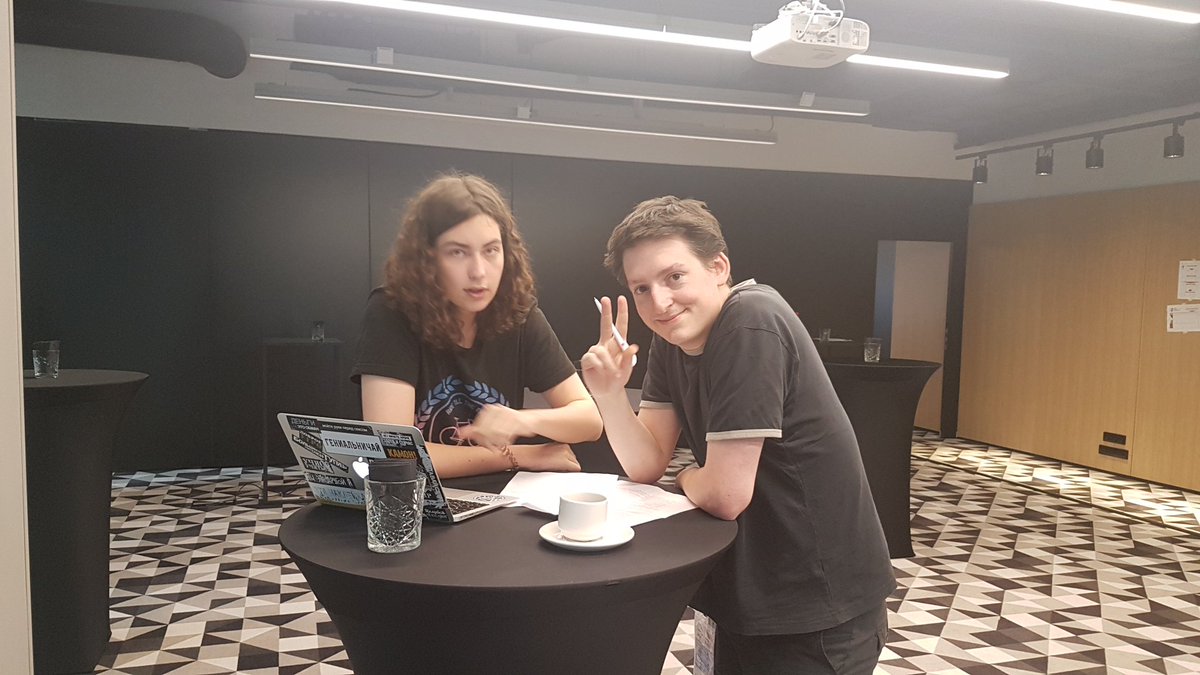 Team #MTPMoscow with Our mentor Eloi.. MTPMoscow team representative Kirill.... Good luck <a href="/Y4PT/">Youth For Public Transport (Y4PT) 🚦</a> #Y4PThackathon #Y4PTring #Moscow2017 @AlexandraGorini <a href="/UITPnews/">UITP</a> <a href="/MoscowMetro/">Московское метро 🚇</a>