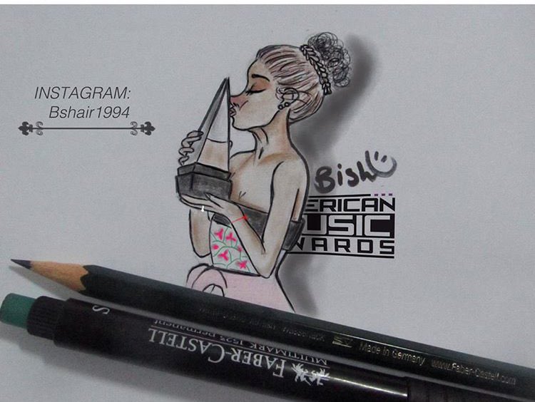 i_bshair5's tweet photo. #draw #drawing #art #girl #amas #arianagrande #grande #sidetoside #nickiminaj #pink #amazingsinger #dangerouswoman #AMAS
#رسم #رسمتي #كلنا_رسامين
.
.
.
.
❤️❤️my baby Ari at #amas2016 #AriAMAs 20.11.16 & #amas2015 20.11.15 https://t.co/7CC2OvCJ5f