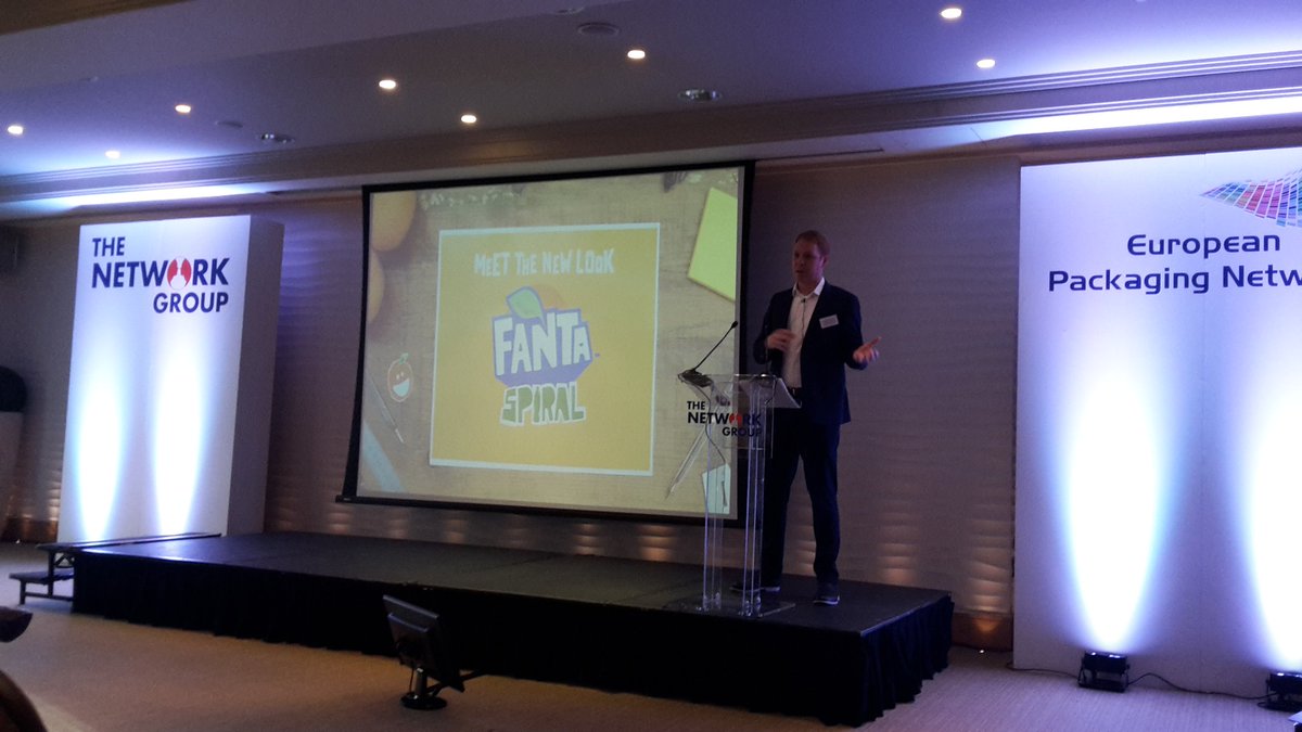 NVCInfo's tweet photo. Revitalising the @fanta brand via a 'spiralised' #bottle now at @TNG_Packaging #London by Gregory Bentley @CocaCola  https://t.co/S9wszMKGwj https://t.co/rRMfEEm4vZ