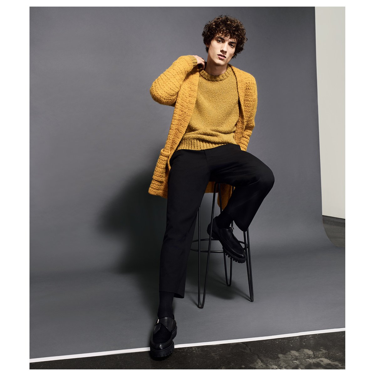 zara man knitwear