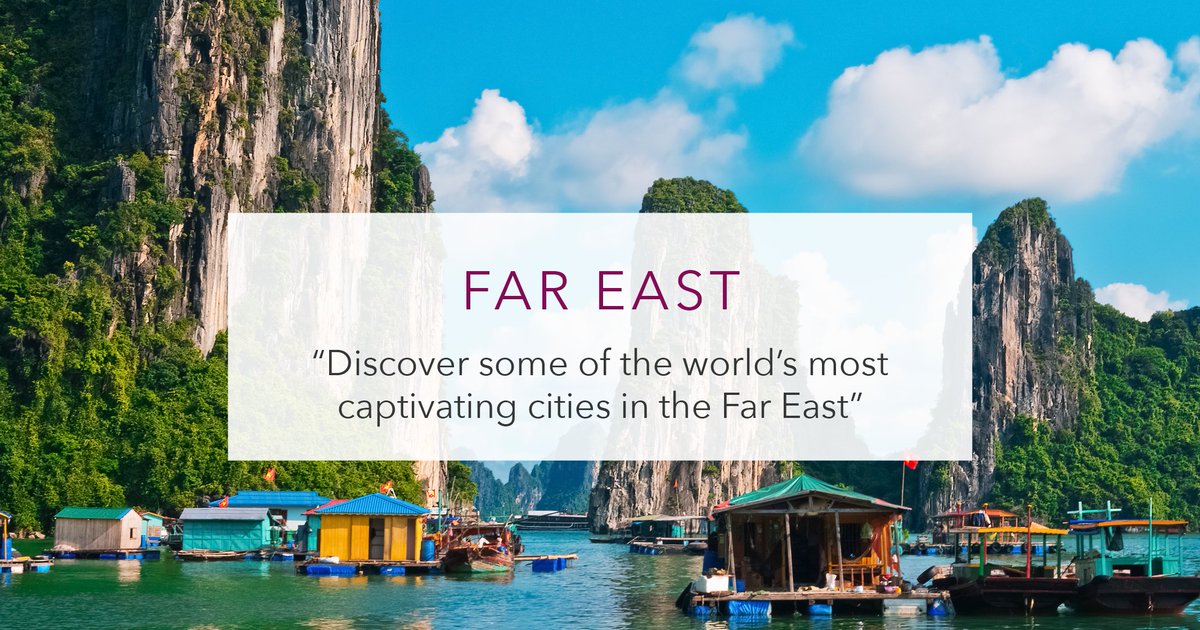 TCworldwide's tweet photo. Between tropical jungles, bustling cities, and a heavenly coastline, the Far East always manages to impress no matter how many times you visit. https://t.co/CLtBFYYOmi