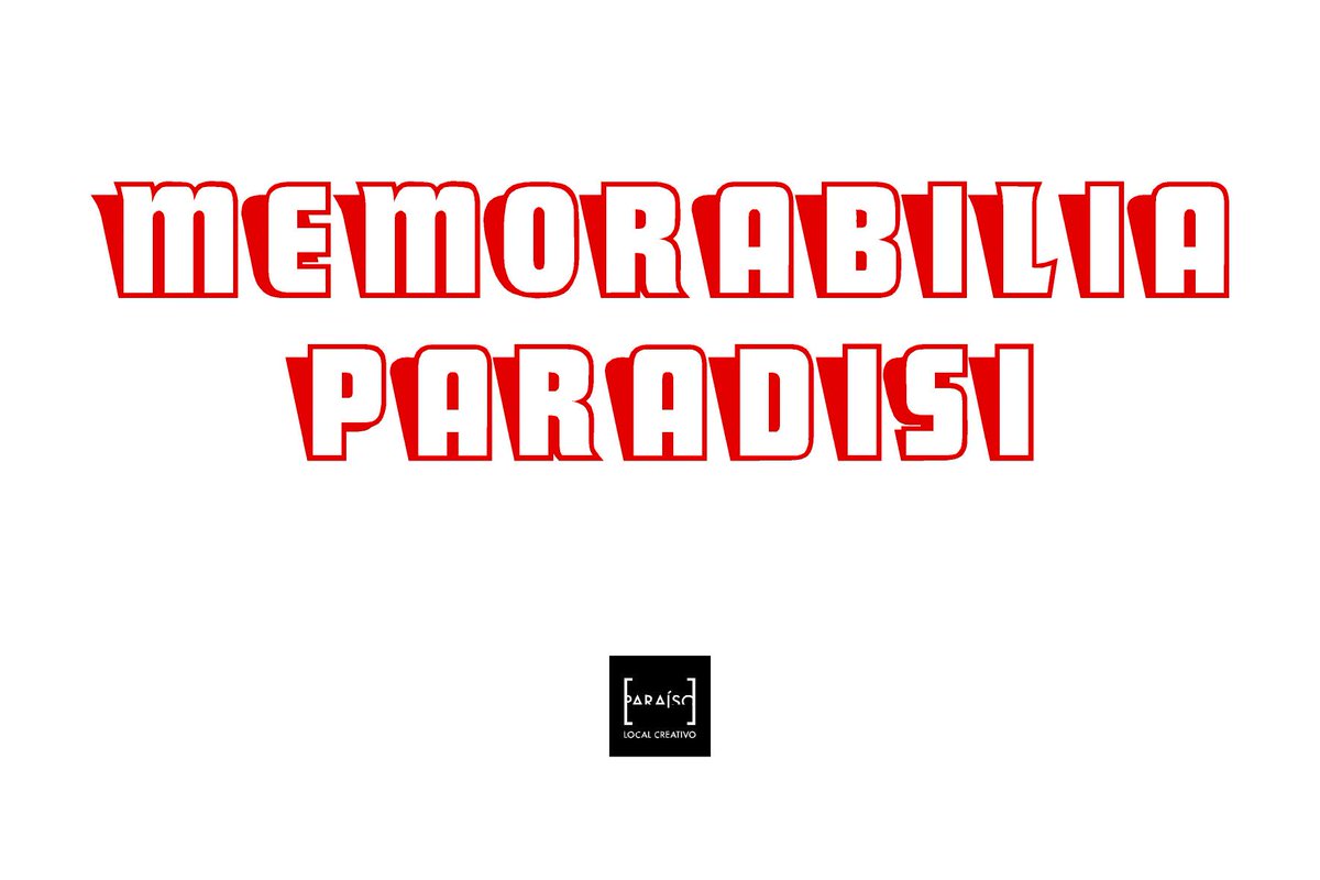 ParaisoLocal's tweet photo. #MemorabiliaParadisi  Sábado 25, dende les 13:00h. https://t.co/ZLFAm1RZmx