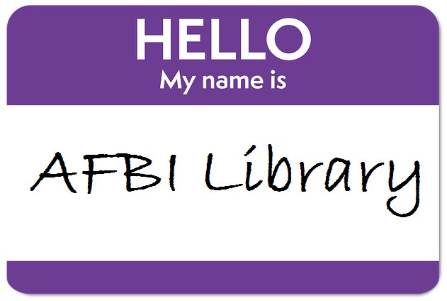 AFBILibrary's tweet photo. Get acquainted with @AFBILibrary - our introductory session 'Finding Your AFBI Library' is on this Thursday at 10.00am: https://t.co/rwRdRuB7T0 #afbilibrary #afbilibrarytraining https://t.co/8XYzP18jP6